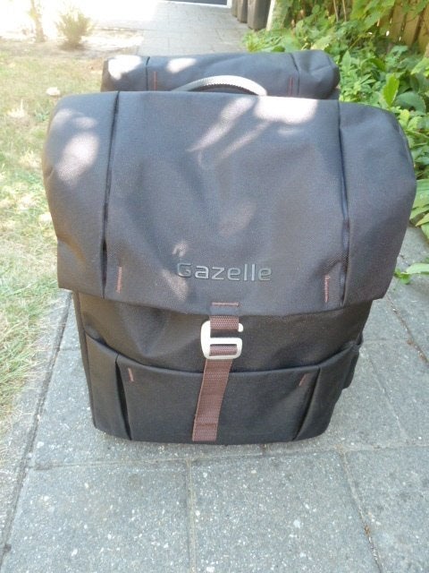Fietstas Gazelle., Ophalen, Zo goed als nieuw, Gazelle