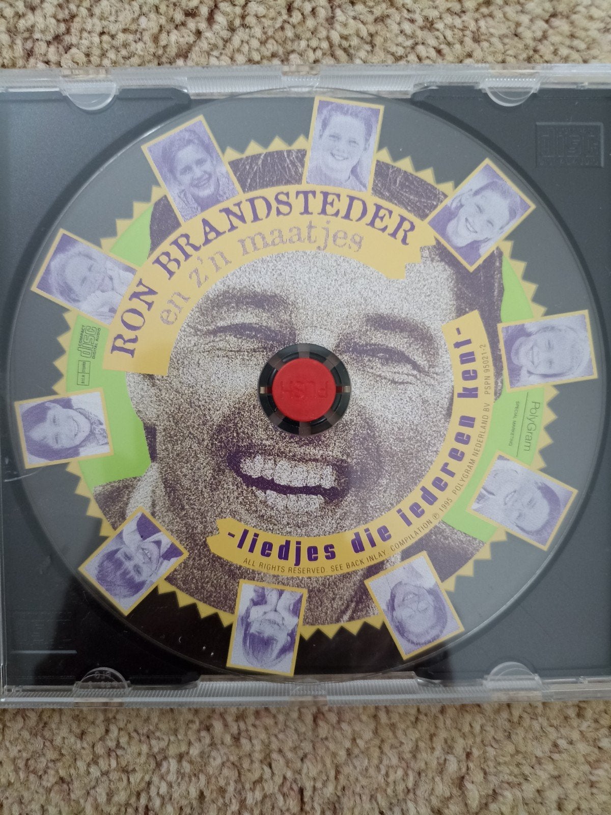 Ron Brandsteder en z'n maatjes - Liedjes die iedereen kent, Cd's en Dvd's, Zo goed als nieuw, Verzamelalbum, Inclusief doosje
