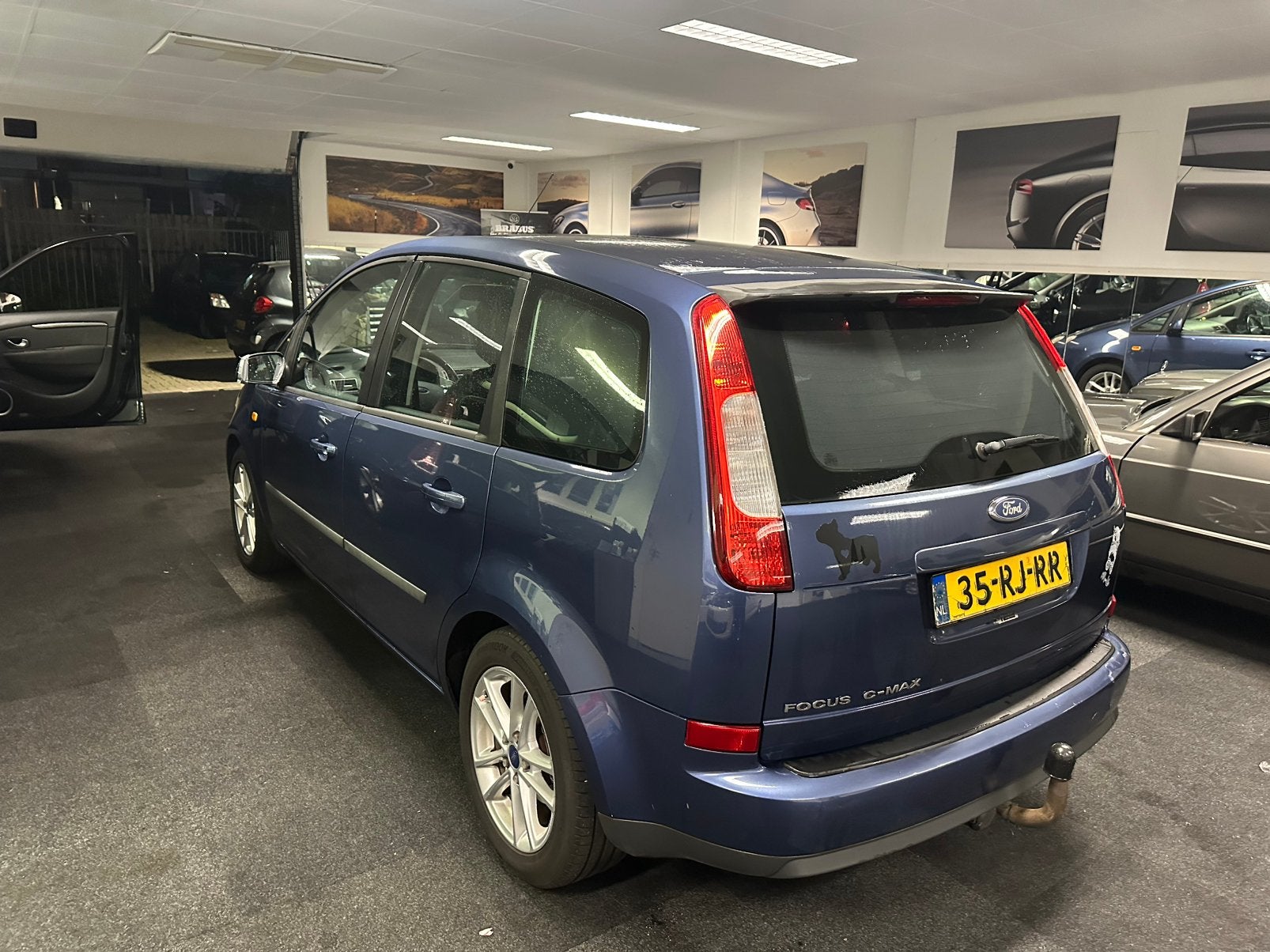 Ford C-Max 2005 rijdt schakelt goed apk 04-2027, Voorwielaandrijving, Radio, 125 pk, 4 cilinders