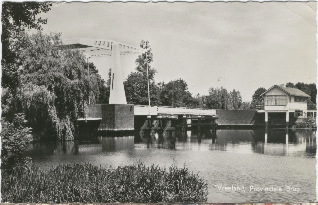 Vreeland Provinciale Brug   1960, Verzenden, 1940 tot 1960, Gelopen, Utrecht