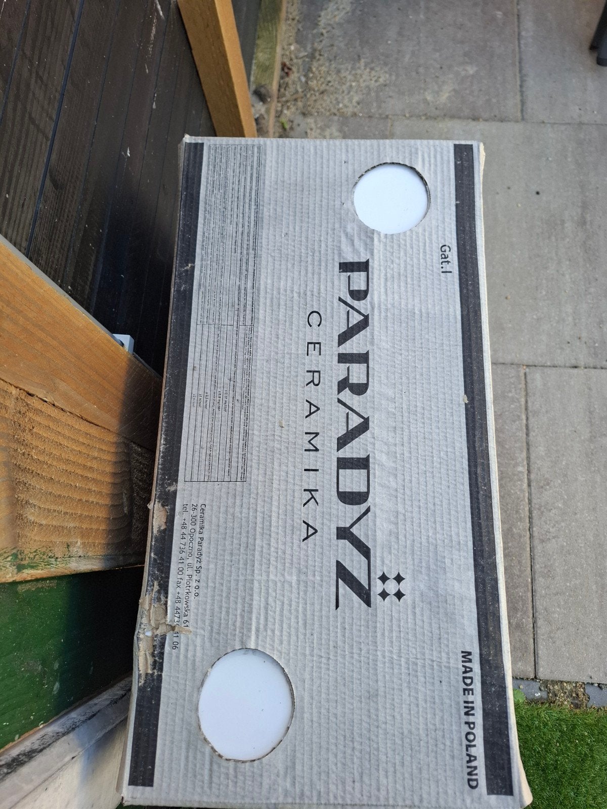 Nieuwe Paradyz Neve Bianco Sciana wandtegels (10m²), Ophalen, 40 tot 60 cm, Nieuw, 10 m² of meer