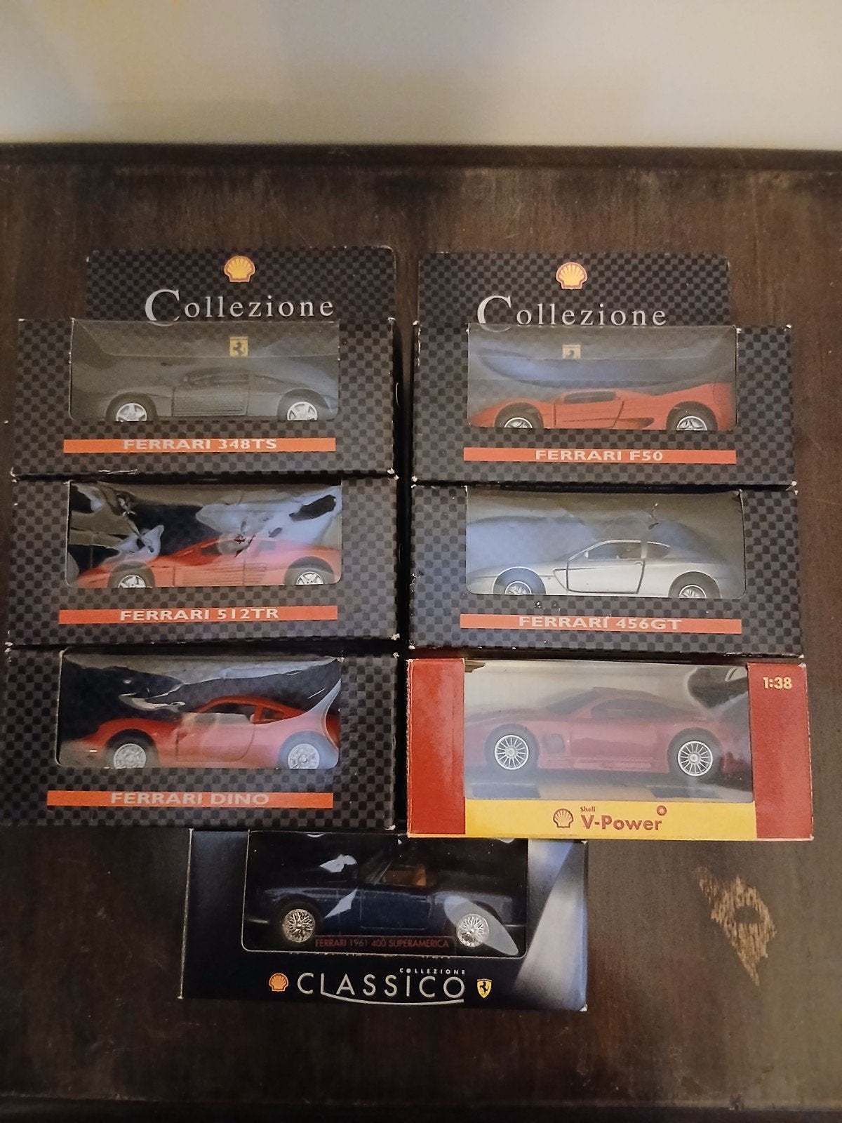 Shell Collezione Ferrari Modelauto's - Diverse Modellen, Hobby en Vrije tijd, Modelauto's | Overige schalen, Nieuw, Auto, Ophalen of Verzenden