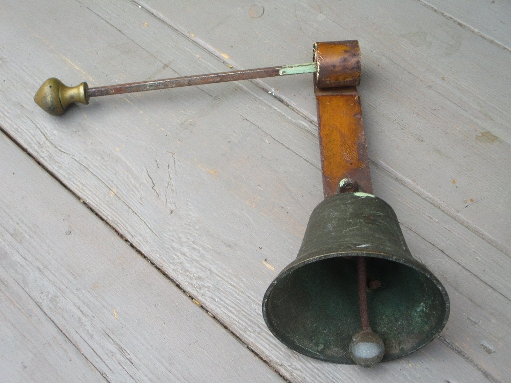 Antieke Metalen Winkelbel,v.a 25,00e, Ophalen of Verzenden