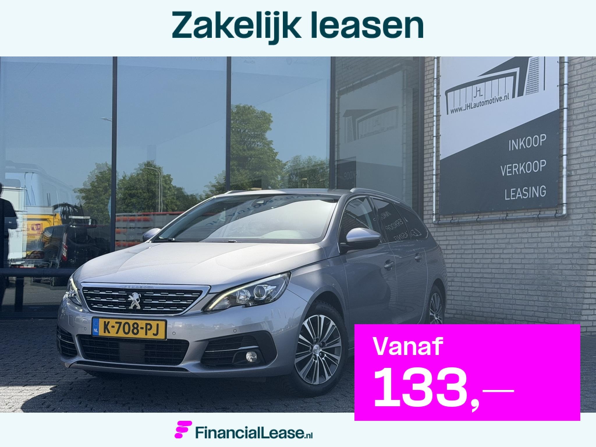 Peugeot 308 SW 1.2 Allure*ECC*ACC*NAVI*CAM*CARPLAY*, Voorwielaandrijving, Euro 6, 1199 cc, Leder en Stof