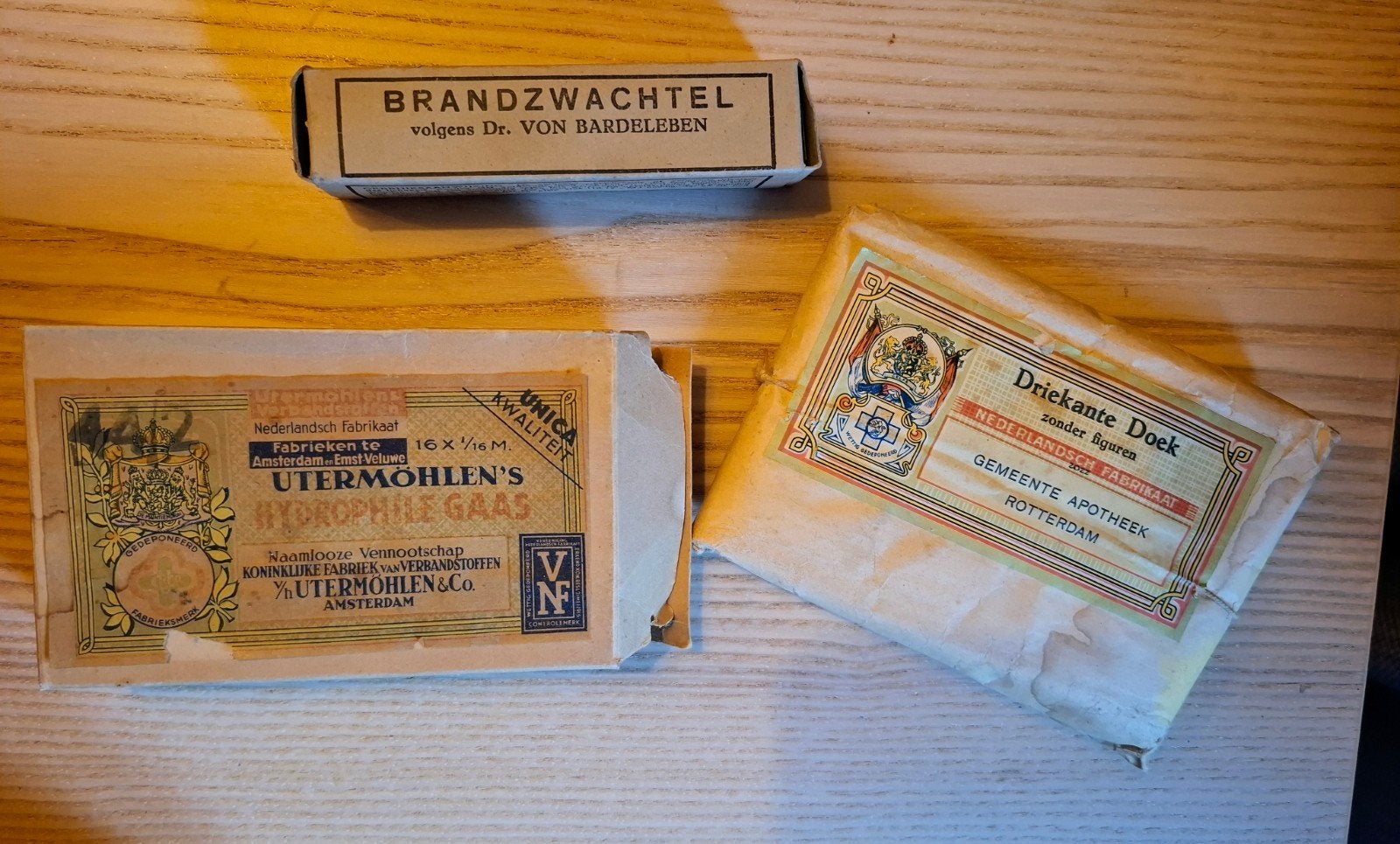 Vintage Verbandmiddelen Collectie, vooroorlogs  (ca. 19, Ophalen of Verzenden