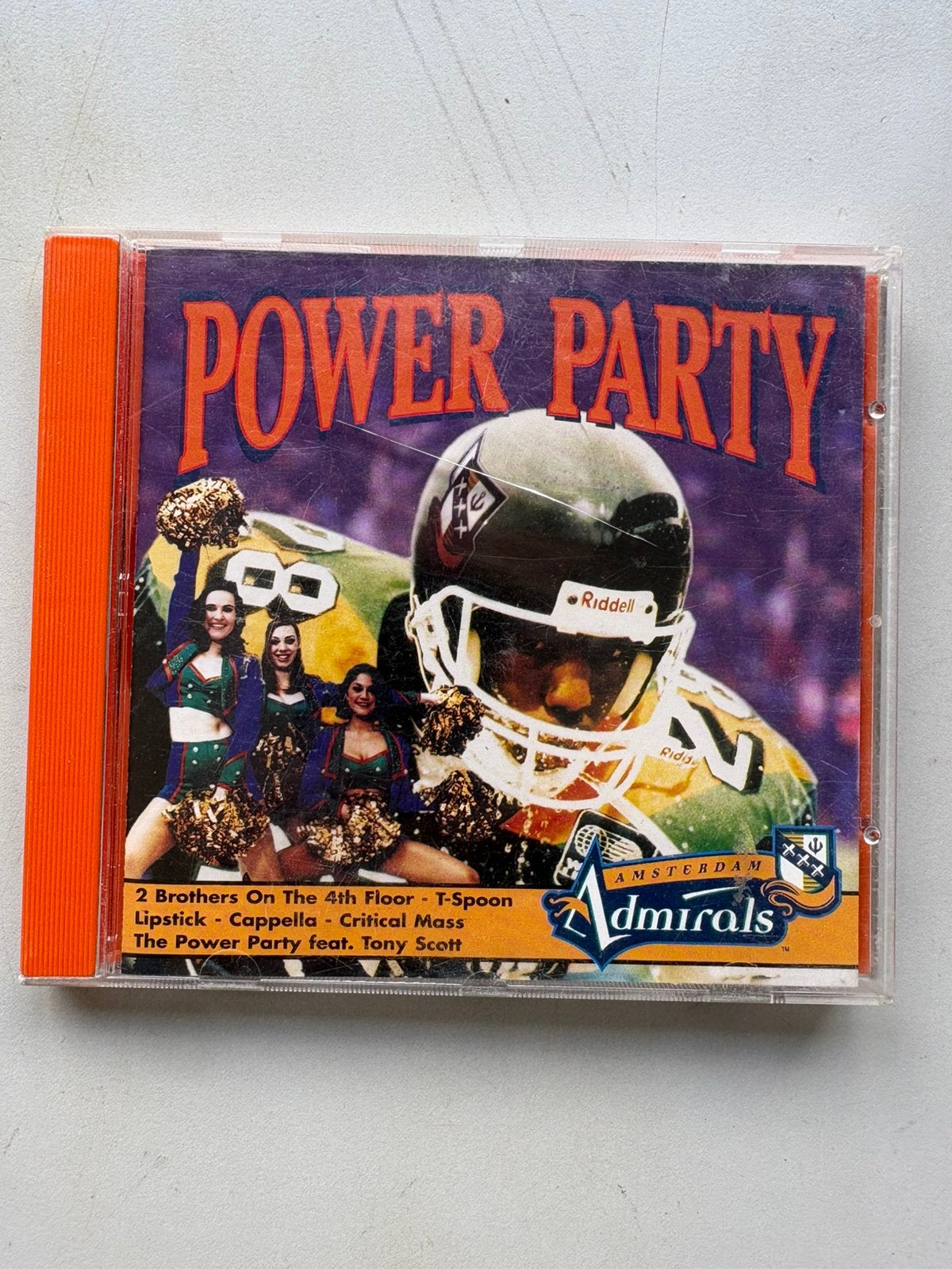 Power Party Amsterdam Admirals CD 90’s Dance CNR 2 Brothers, Verzenden, Zo goed als nieuw, Dance Populair