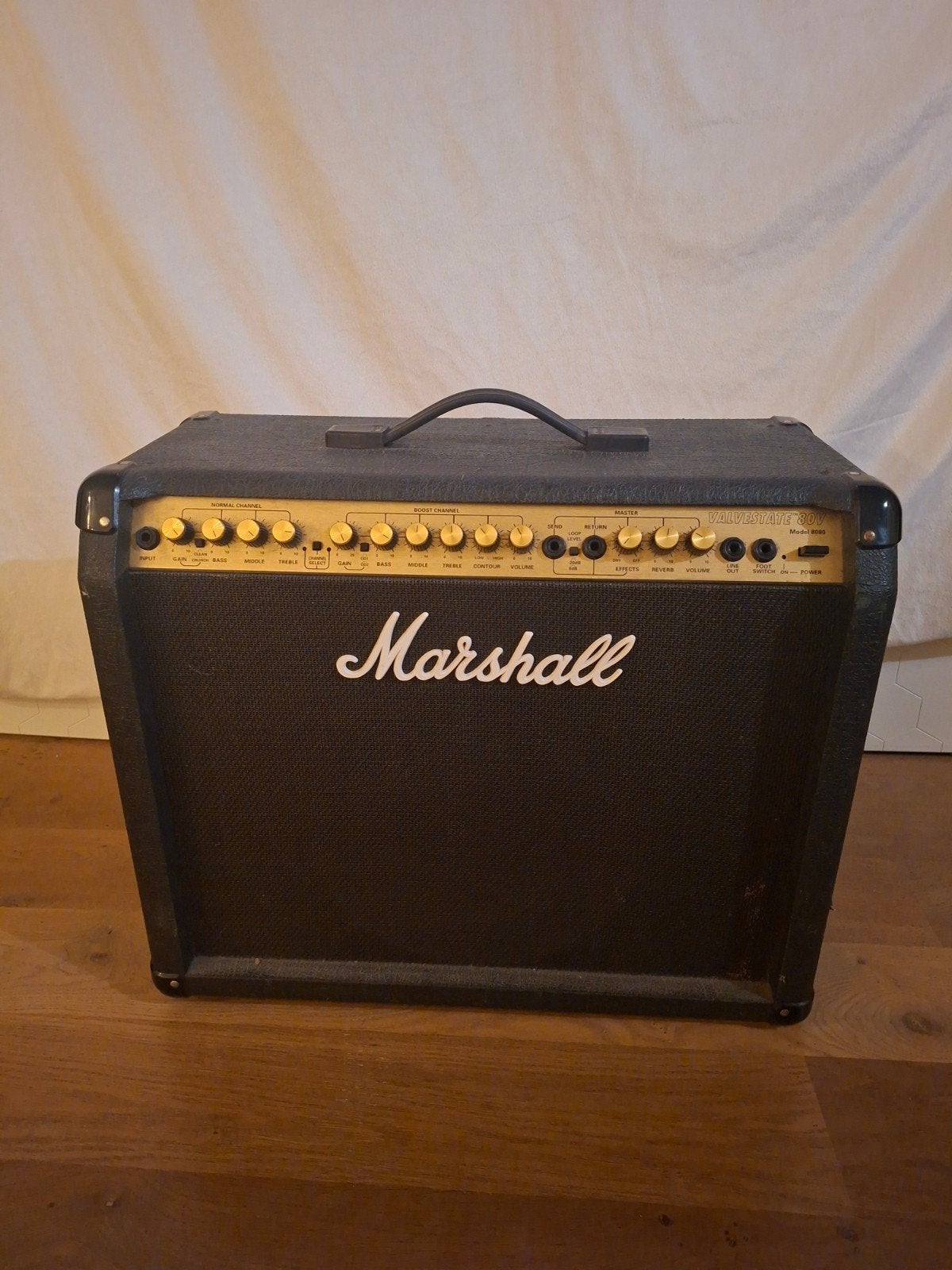 Marshall Valvestate 80V Model 8080 gitaarversterker, Ophalen, Gebruikt, Gitaar, 50 tot 100 watt