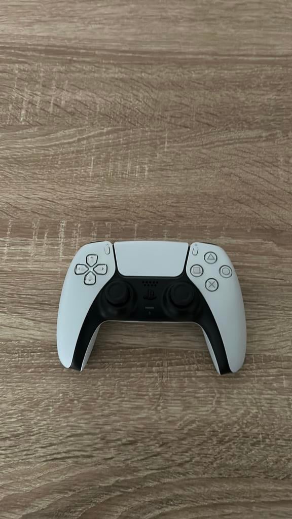 Ps5 controller wit, Spelcomputers en Games, Spelcomputers | Sony PlayStation 5, Ophalen of Verzenden, Gebruikt
