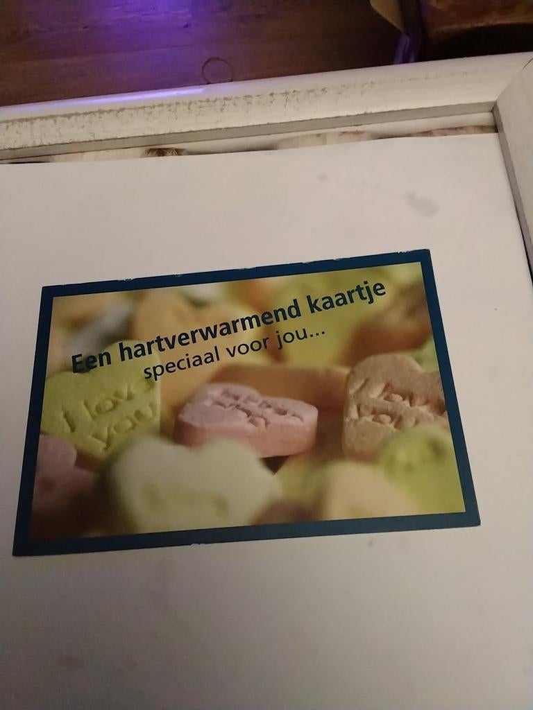 EEN HARTVERWARMEND KAARTJE SPECIAAL VOOR JOU..., Ophalen of Verzenden