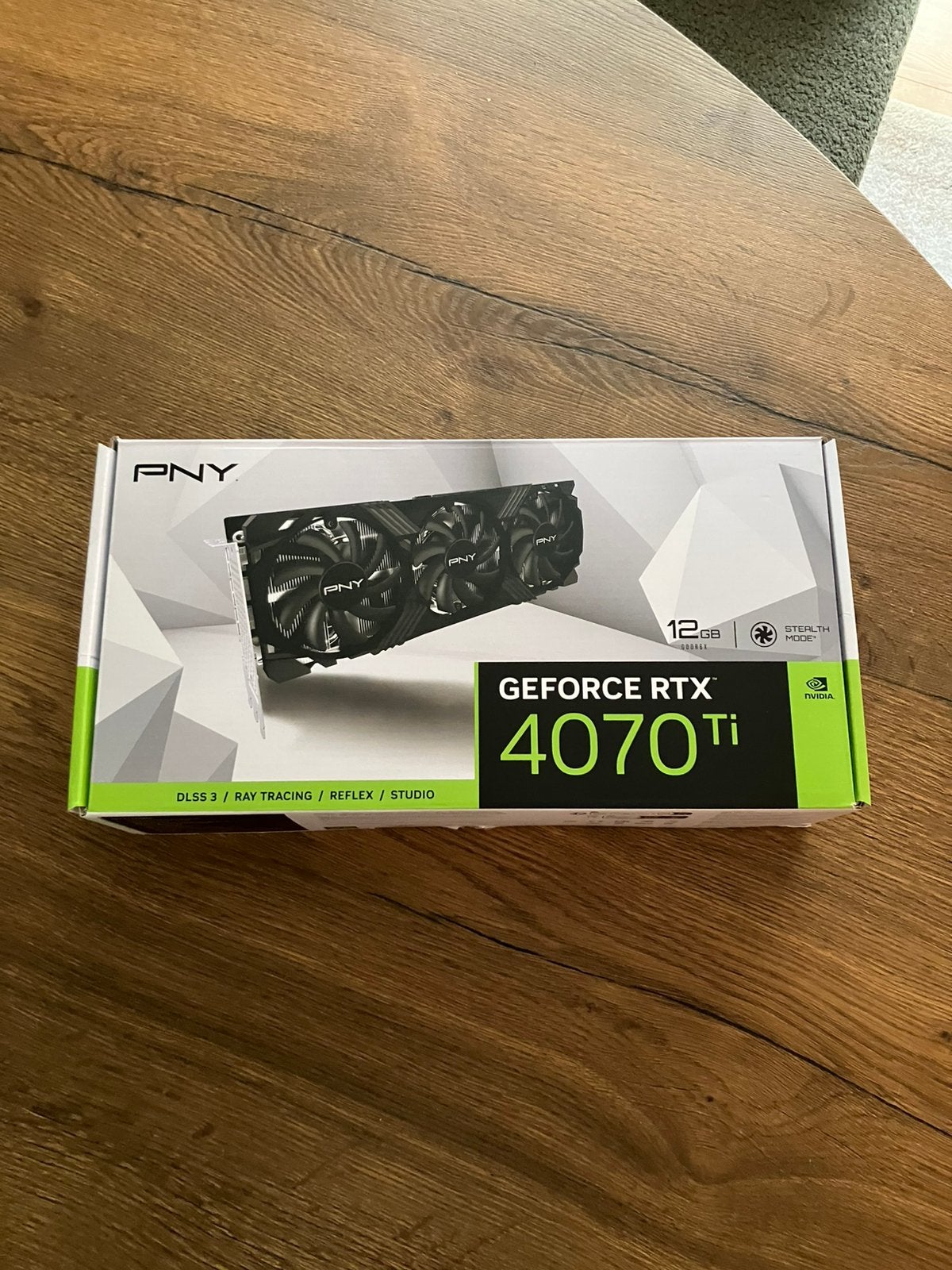 NVIDIA GeForce RTX 4070 Ti PNY 12GB videokaart, Computers en Software, Videokaarten, GDDR6, Ophalen of Verzenden, Zo goed als nieuw