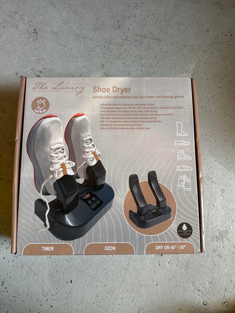 The Luxury Schoendroger met Timer en Ozonfunctie, Witgoed en Apparatuur, Persoonlijke-verzorgingsapparatuur, Zo goed als nieuw