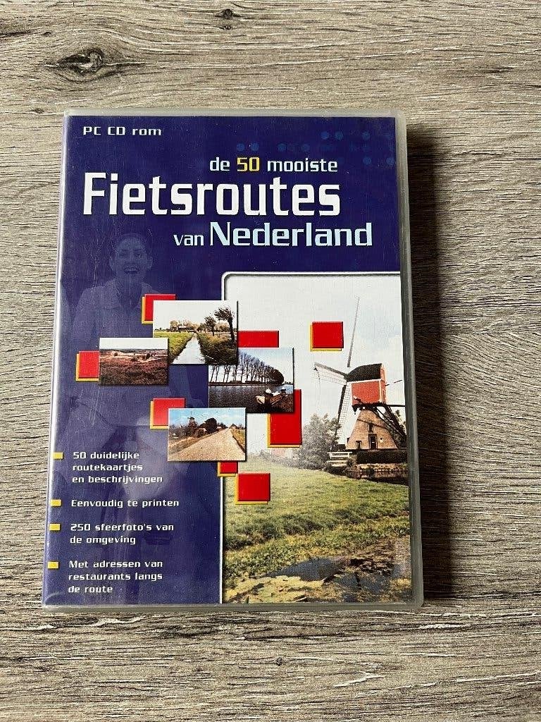 CD Rom De 50 mooiste fietsroutes van Nederland, Ophalen of Verzenden, Gebruikt, Overige typen, Reissue