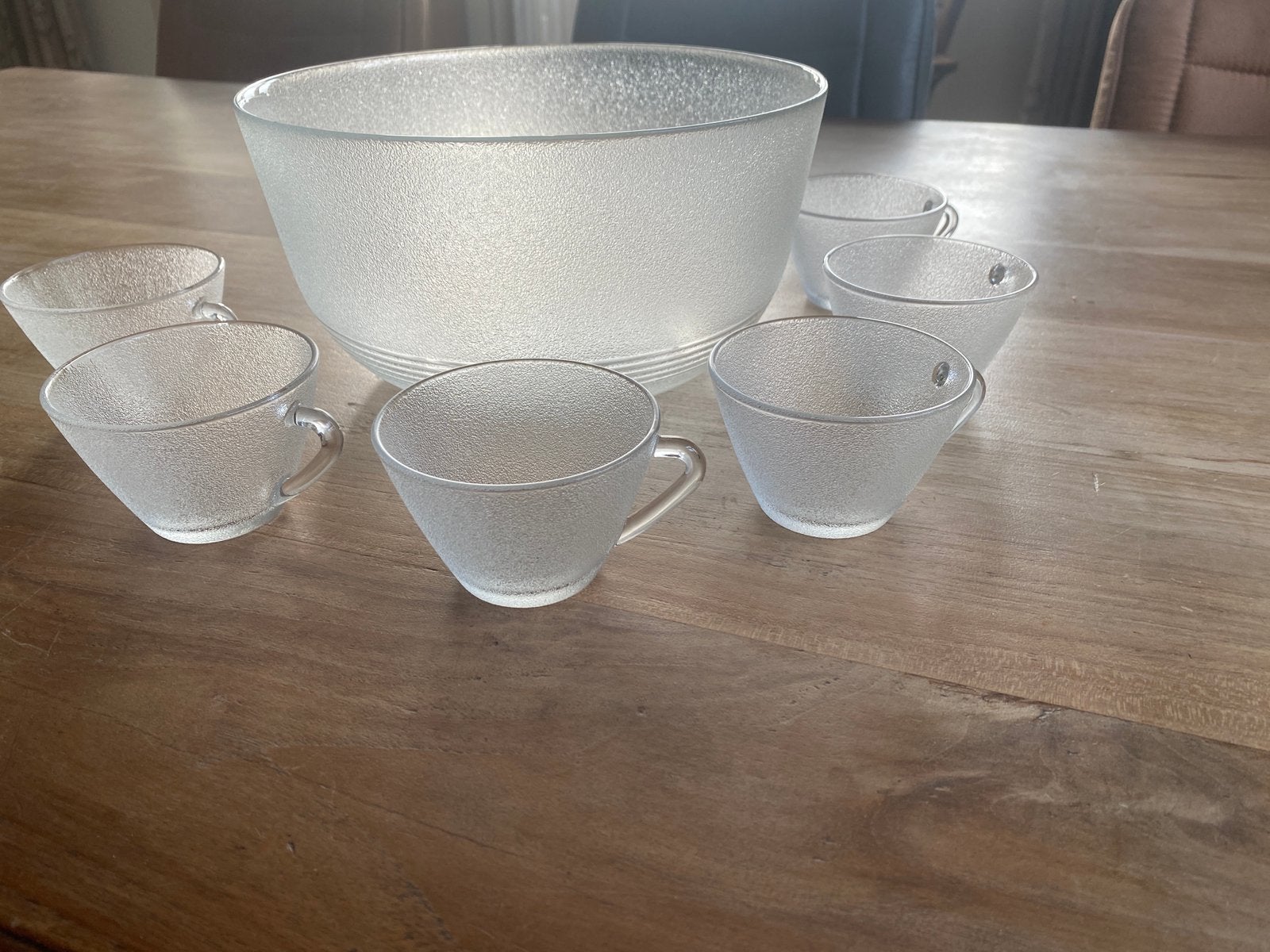 Te koop punch bowl set, Ophalen, Zo goed als nieuw, Overige typen