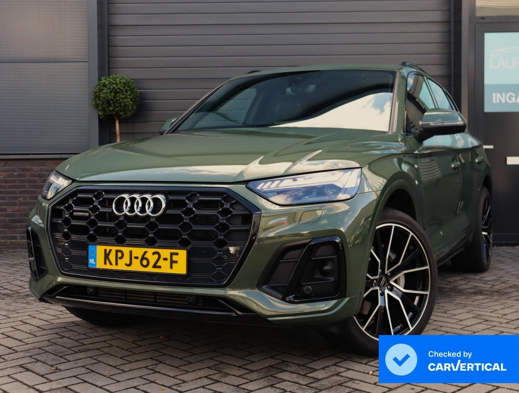 Audi Q5 50 TFSI e S Line | Pano | B&O | ACC | Stoelen en ach, Automaat, Gebruikt, 4 cilinders, Plug-in hybride