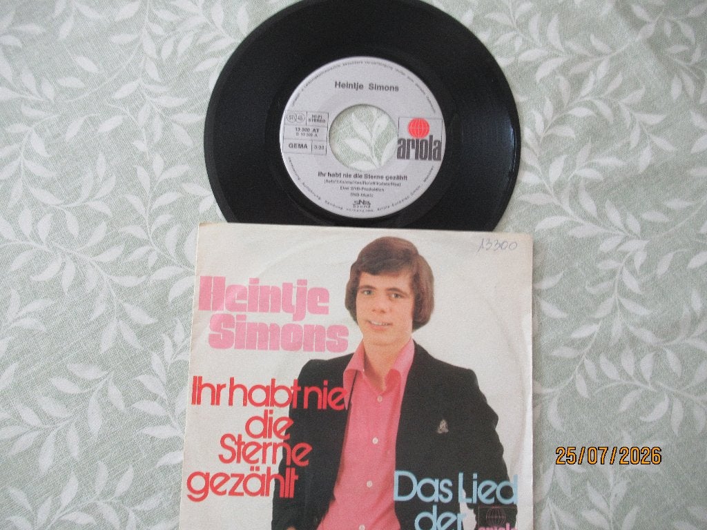 Heintje         Ihr habt nie die sterne Gezahlt, Gebruikt, Originele persing, 7 inch, Ophalen of Verzenden