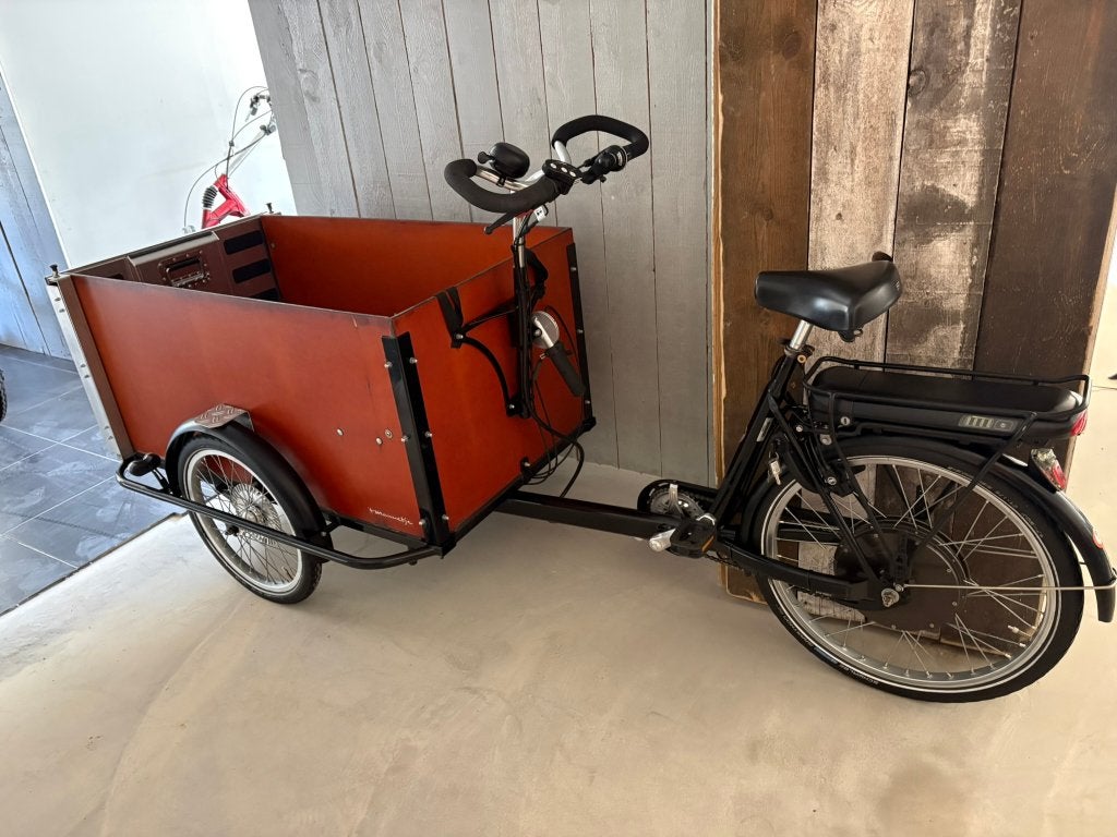 rolstoel -bakfiets ROVER 't mannetje sterke motor + garantie, Ophalen, Zo goed als nieuw, Overige merken, Elektrisch
