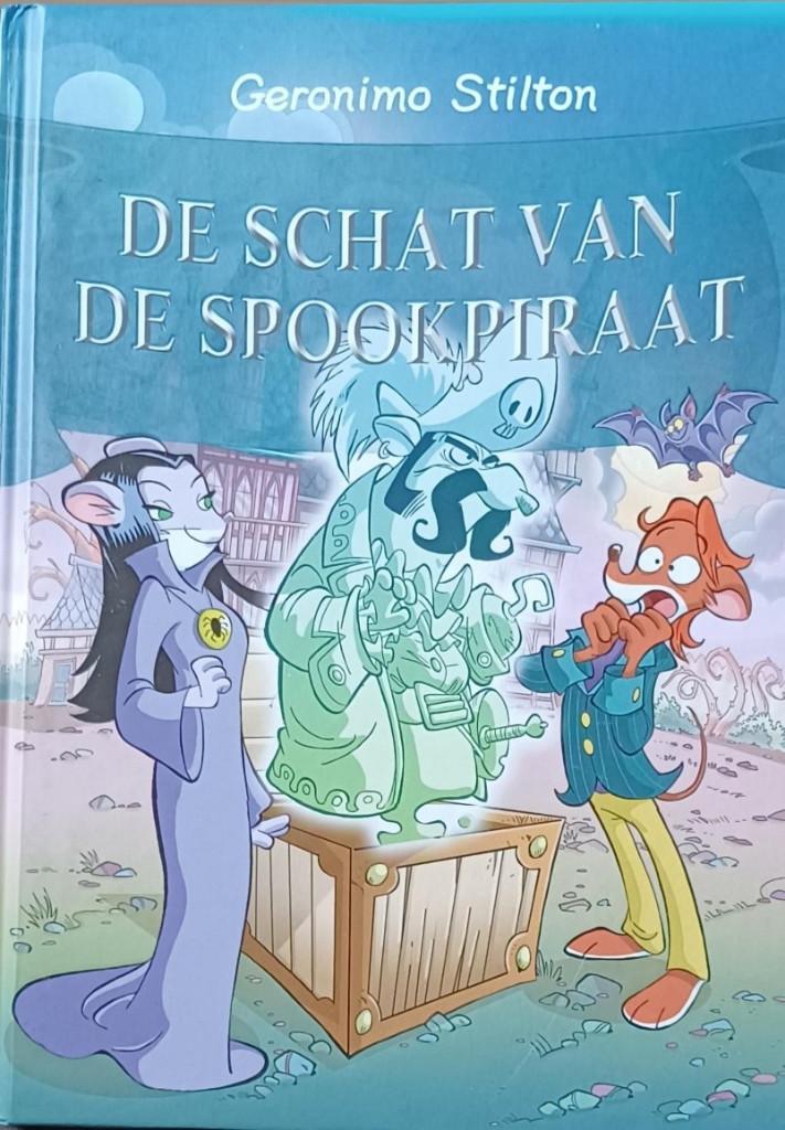 Boek - De schat van de spookpiraat - No 52/Als nieuw, Fictie algemeen, Geronimo Stilton, Ophalen of Verzenden, Zo goed als nieuw