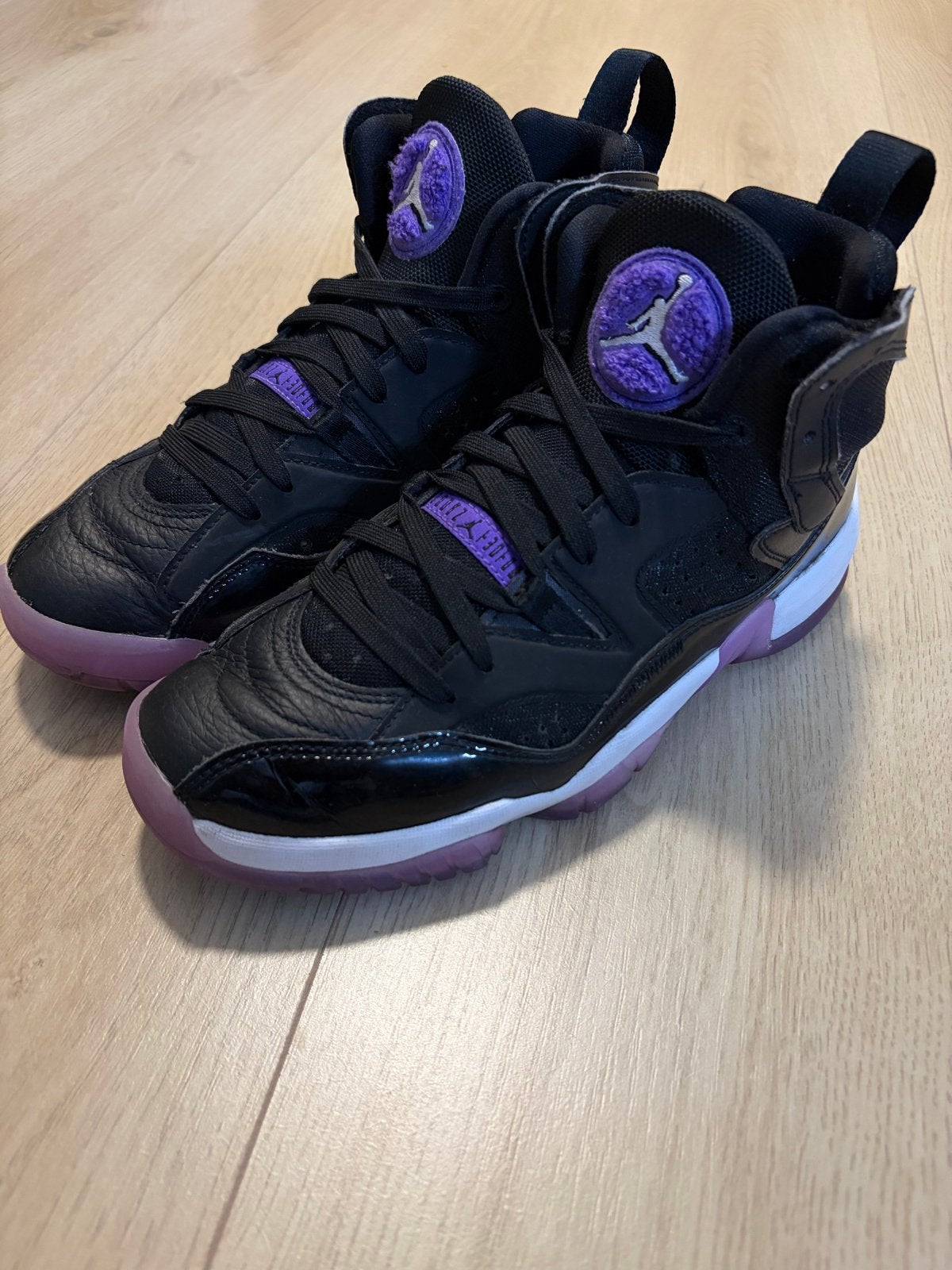 Jordan jumpman two trey, Zwart, Ophalen of Verzenden, Sneakers of Gympen, Zo goed als nieuw