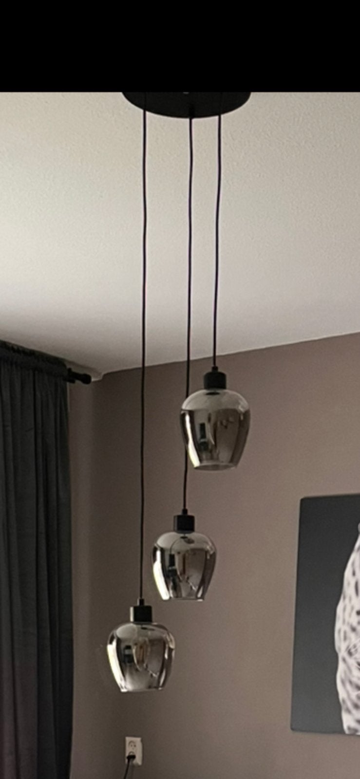 Mooie woonkamer lamp, Ophalen of Verzenden, Zo goed als nieuw, Minder dan 50 cm