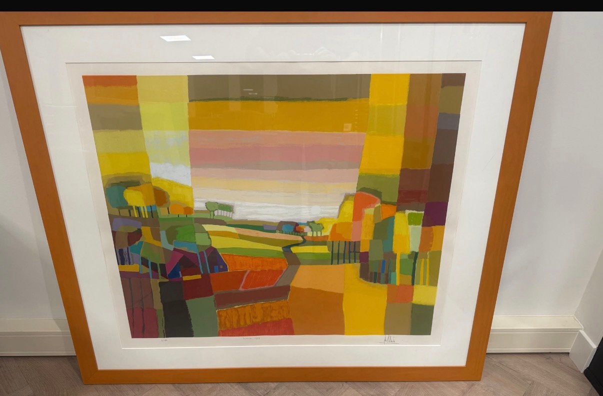 Ton Schulten (1938-2025) Zomer 1999 105x125 cm, Antiek en Kunst, Ophalen of Verzenden