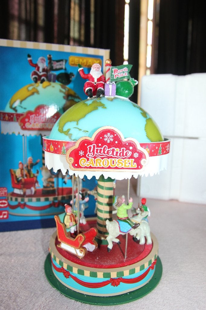 Lemax North Pole carousel Yuletide carousel, Ophalen of Verzenden