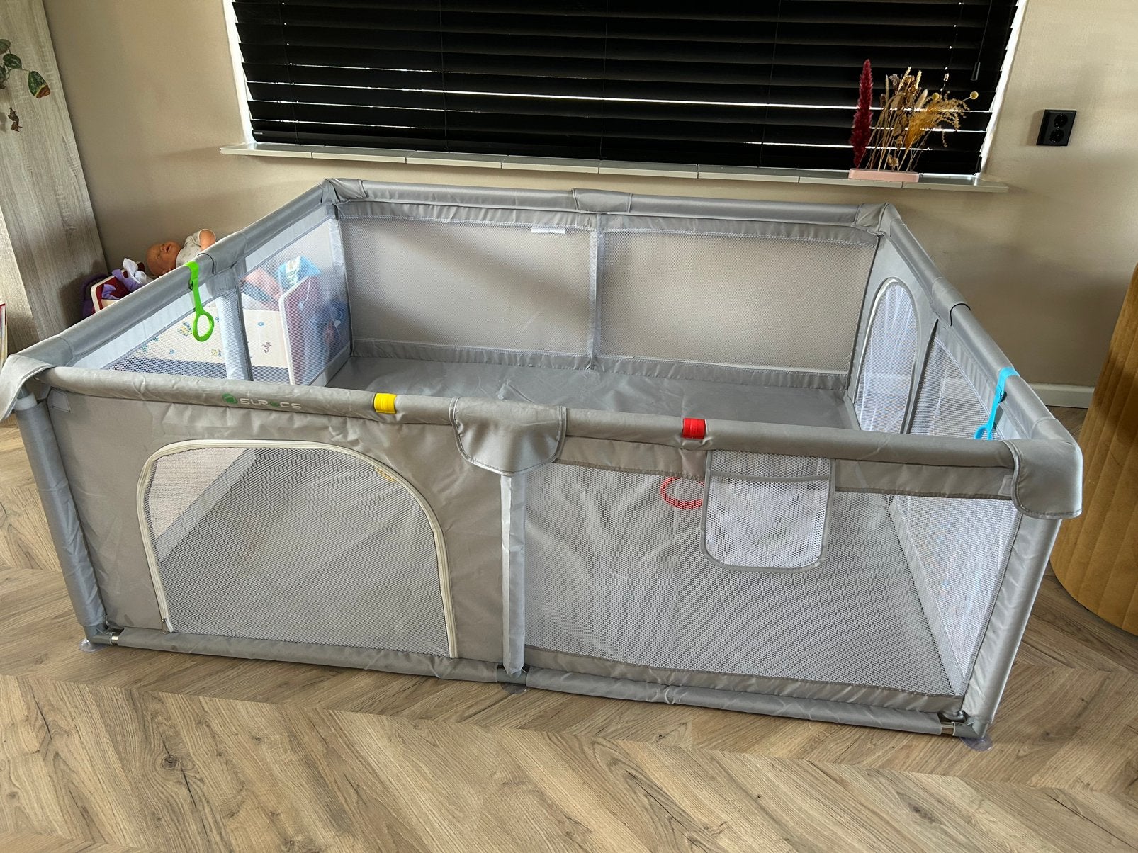 Surocs grondbox inclusief mat 180x150, Ophalen, Gebruikt, Rechthoekig