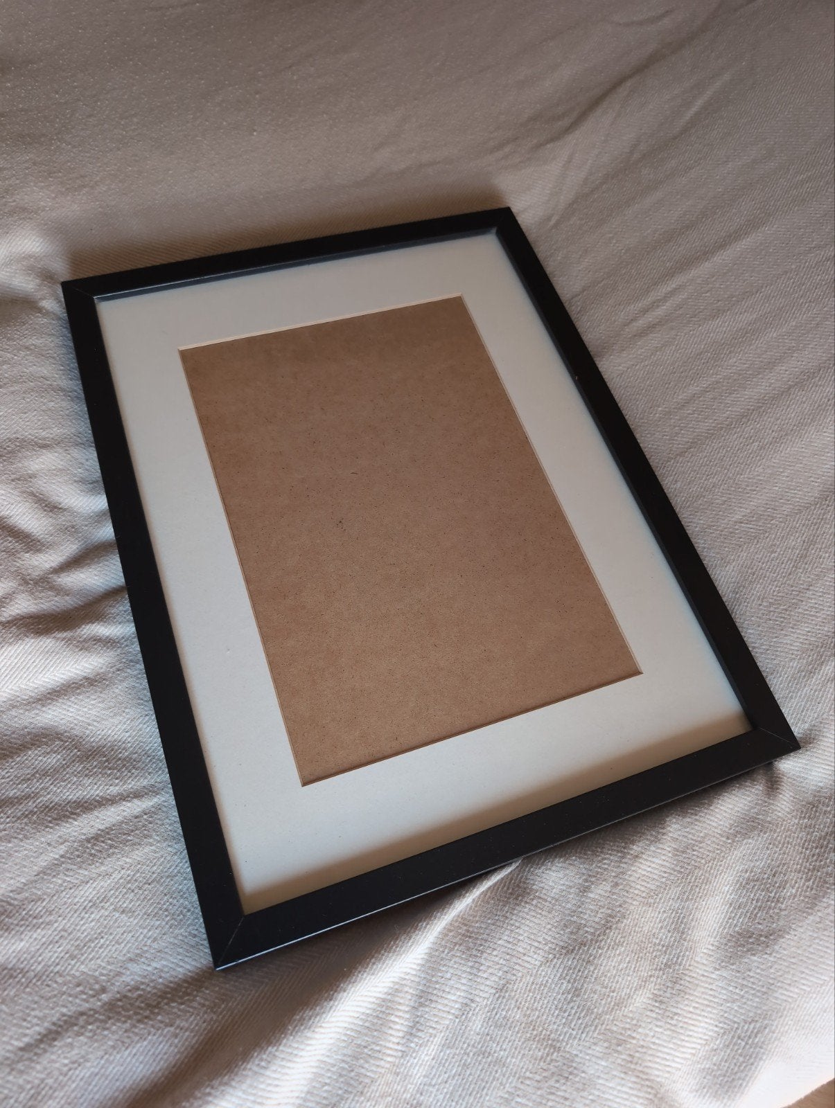 IKEA Ribba fotolijst 43x33cm met passe-partout, Gebruikt, 43 cm, Ophalen of Verzenden, 33 cm