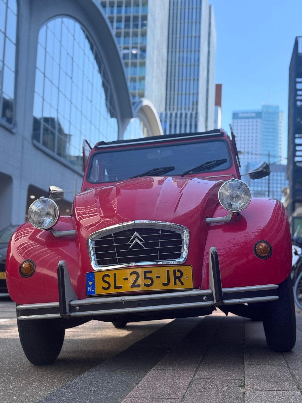 Citroën 2CV 0.6 Spec S6 1987 Rood, Auto's, Citroën, Voorwielaandrijving, Stof, 602 cc, 2CV