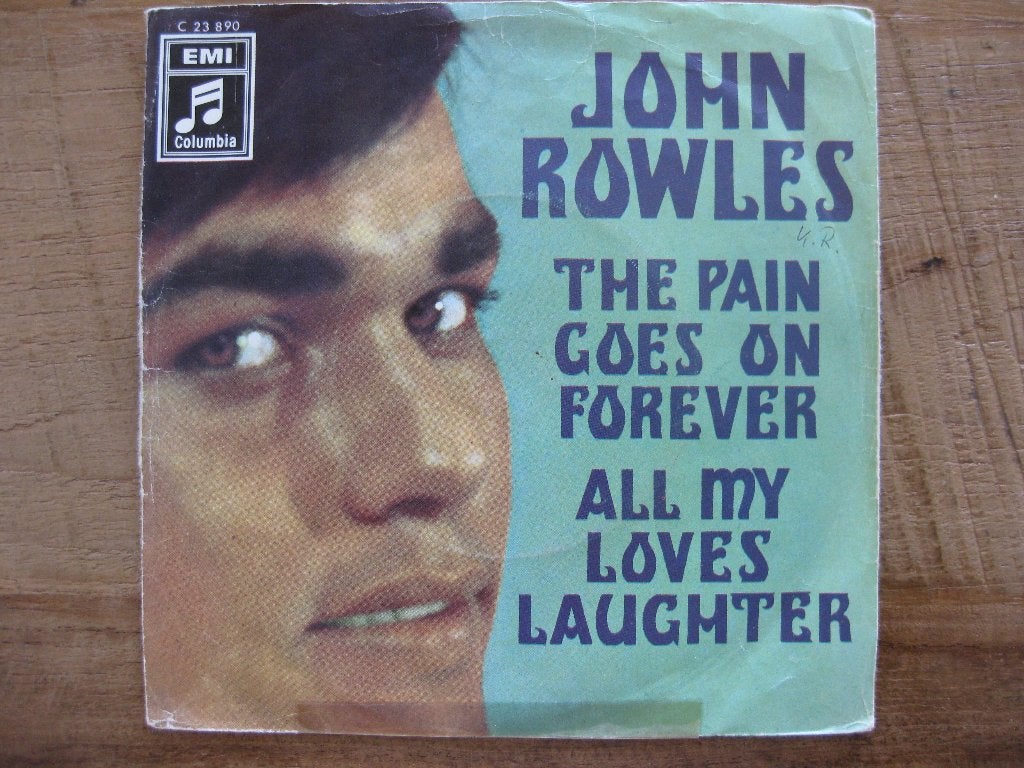Vinyl single John Rowles   "The pain goes on forever", Ophalen of Verzenden, Gebruikt, Pop