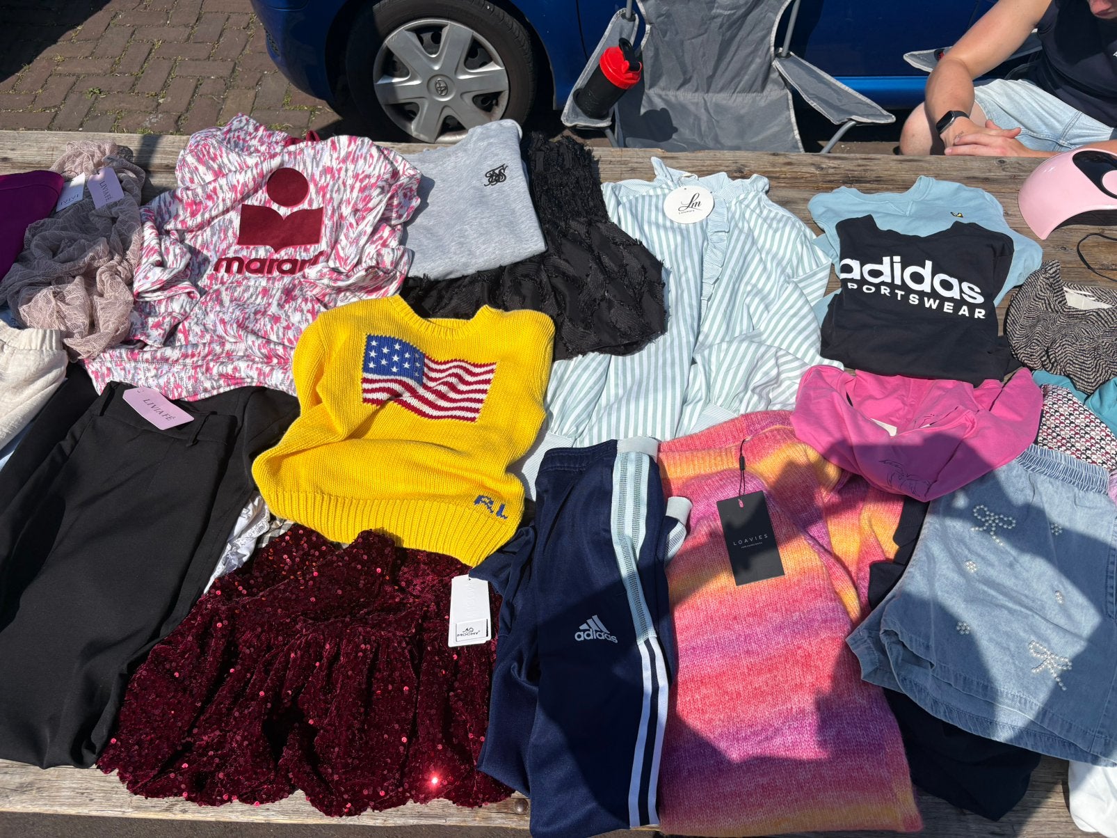 Partij merkkleding ralph lauren, isabel marant loavies, Ophalen of Verzenden, Zo goed als nieuw, Maat 36 (S)