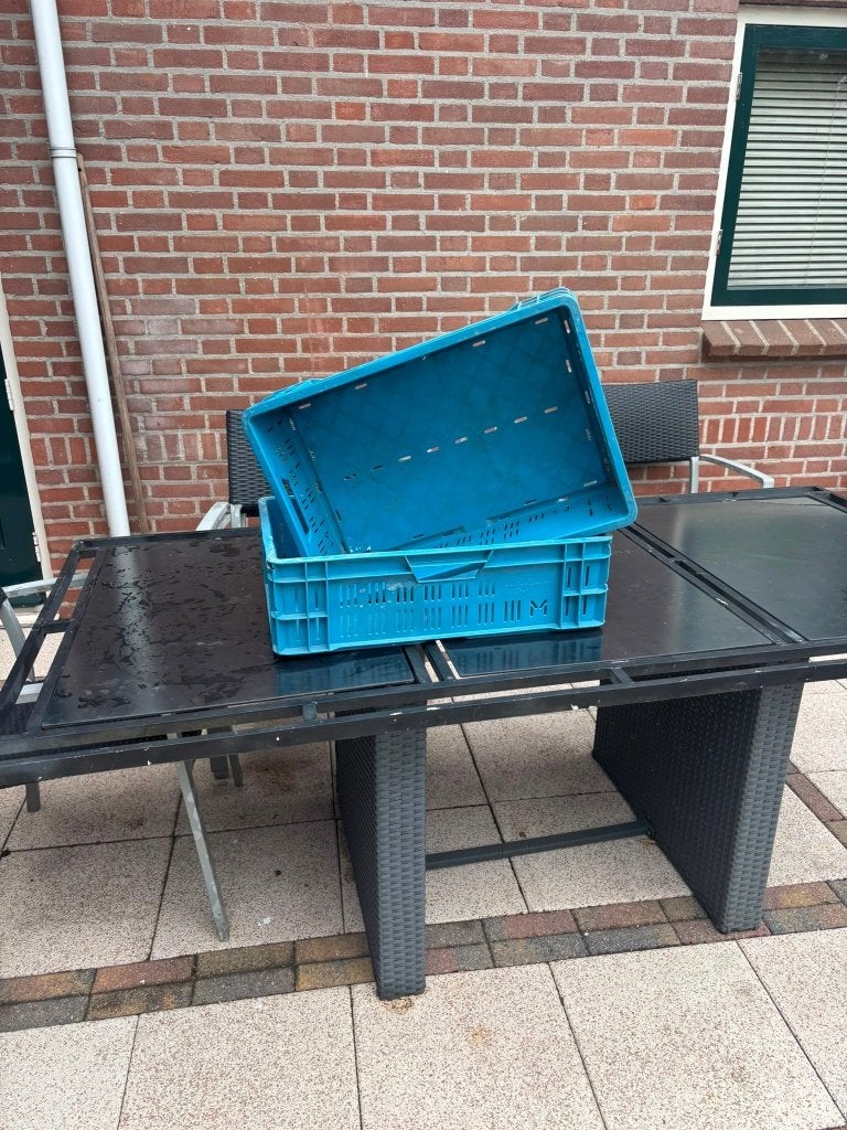 Diverse kunststof kratten, Ophalen, 40 tot 60 cm, 50 tot 75 cm, Minder dan 35 cm