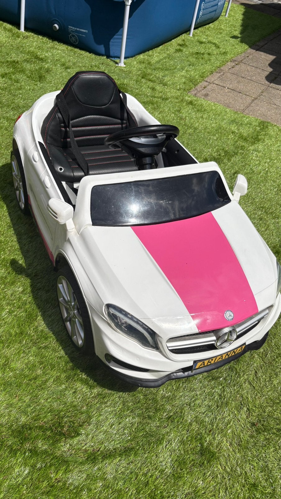 kinderauto, Ophalen, Zo goed als nieuw