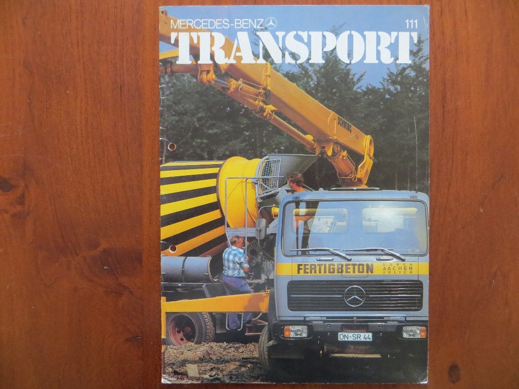 Mercedes-Benz Transport nr. 111 (1980) o.a. auto's V&D, Boeken, Ophalen of Verzenden, Nieuw, Mercedes