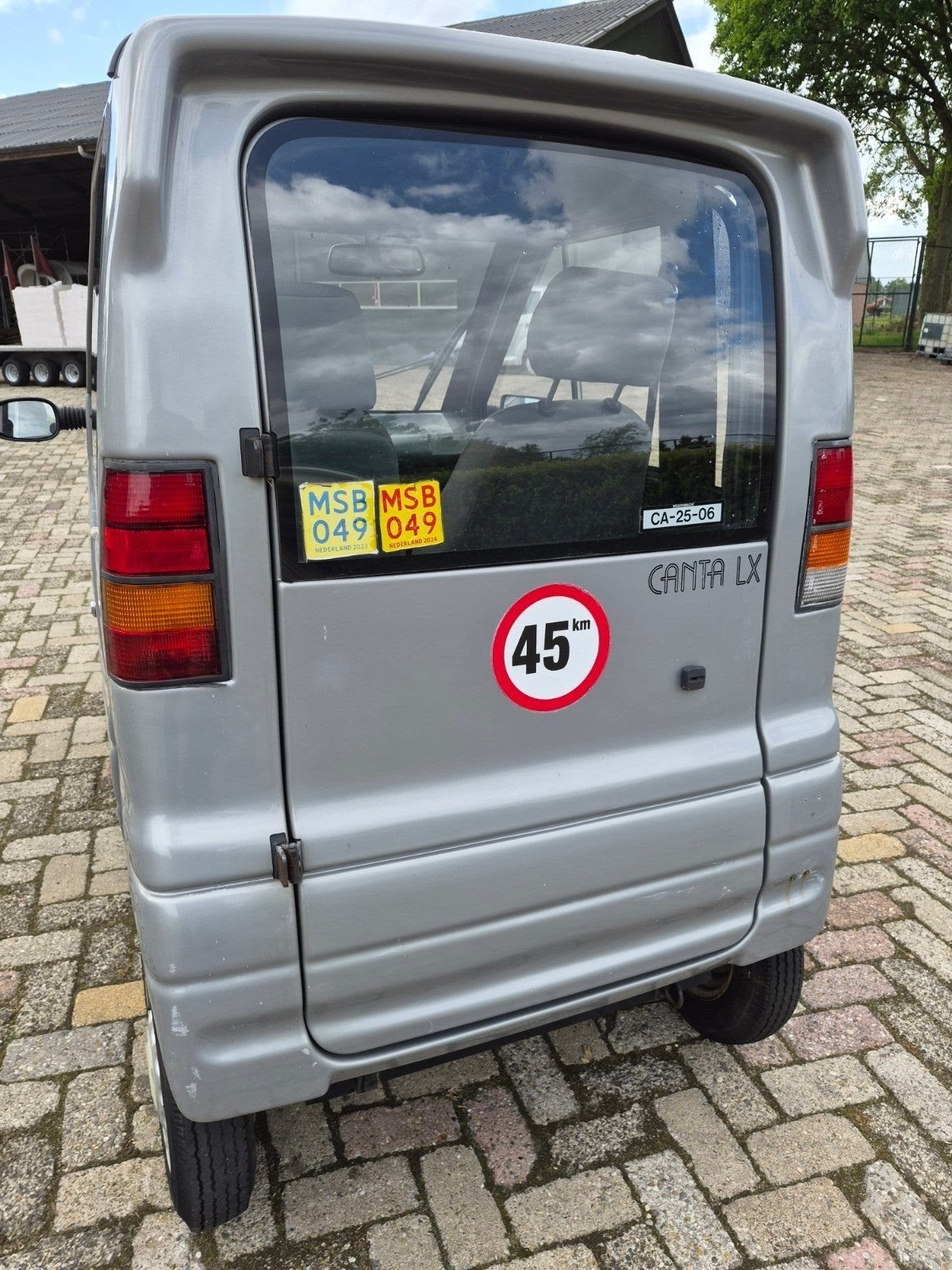 canta rijbewijs vrij op benzine, Diversen, Brommobielen en Scootmobielen, Ophalen of Verzenden, 46 km of meer, Canta, 16 km/u of meer