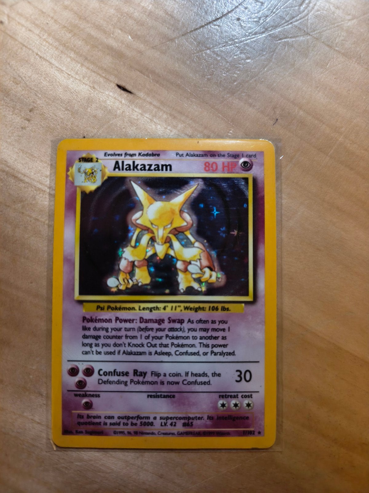 Pokemon Alakazam, Ophalen of Verzenden, Zo goed als nieuw