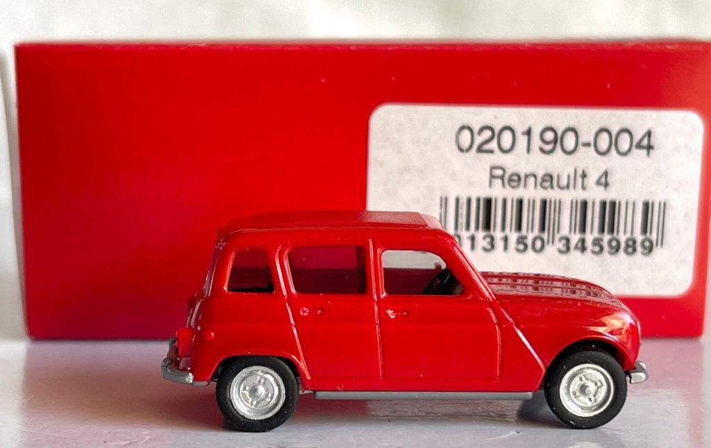Herpa 020190-004: Renault R4, Hobby en Vrije tijd, Modelauto's | 1:87, Ophalen of Verzenden, Zo goed als nieuw, Auto, Herpa