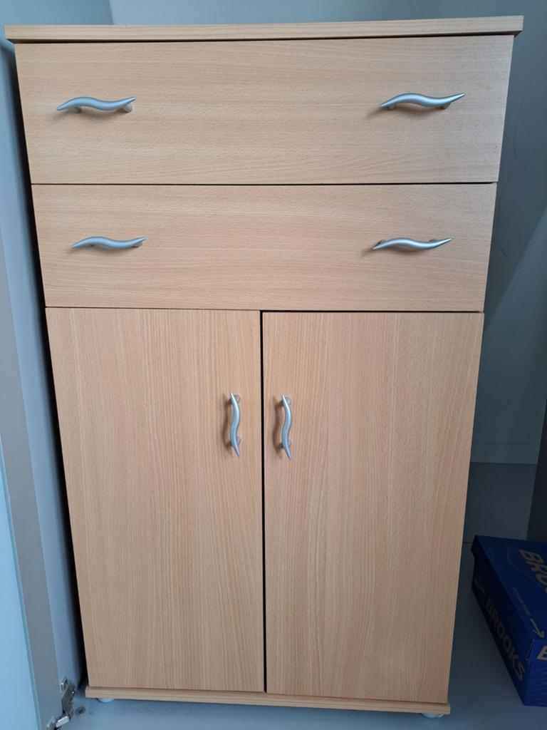 Houten opbergkast dressoir gangkast schoenenkast Ikea, Ophalen