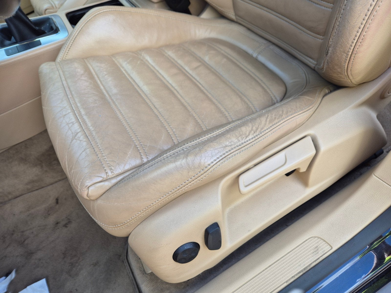 Volkswagen Passat bruin lederen interieur, Ophalen, Volkswagen