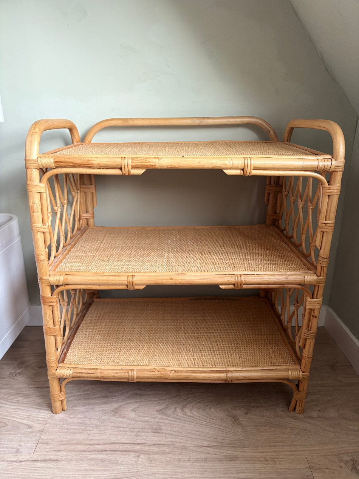 Rotan commode Zara, Huis en Inrichting, Ophalen, 50 tot 100 cm, Zo goed als nieuw, 3 of 4 laden