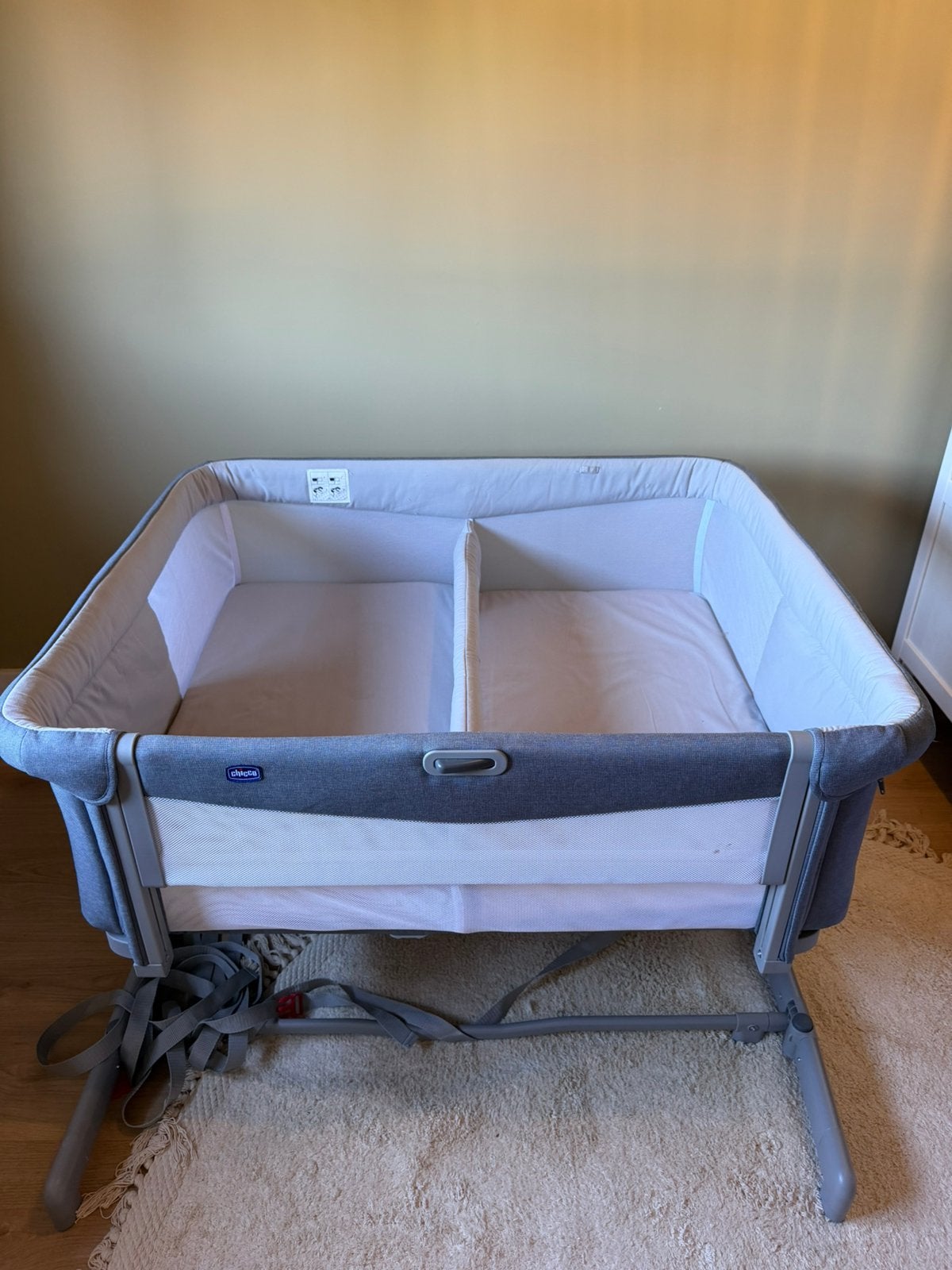 Chicco co-sleeper next2me twins, Ophalen, Gebruikt, Wieg