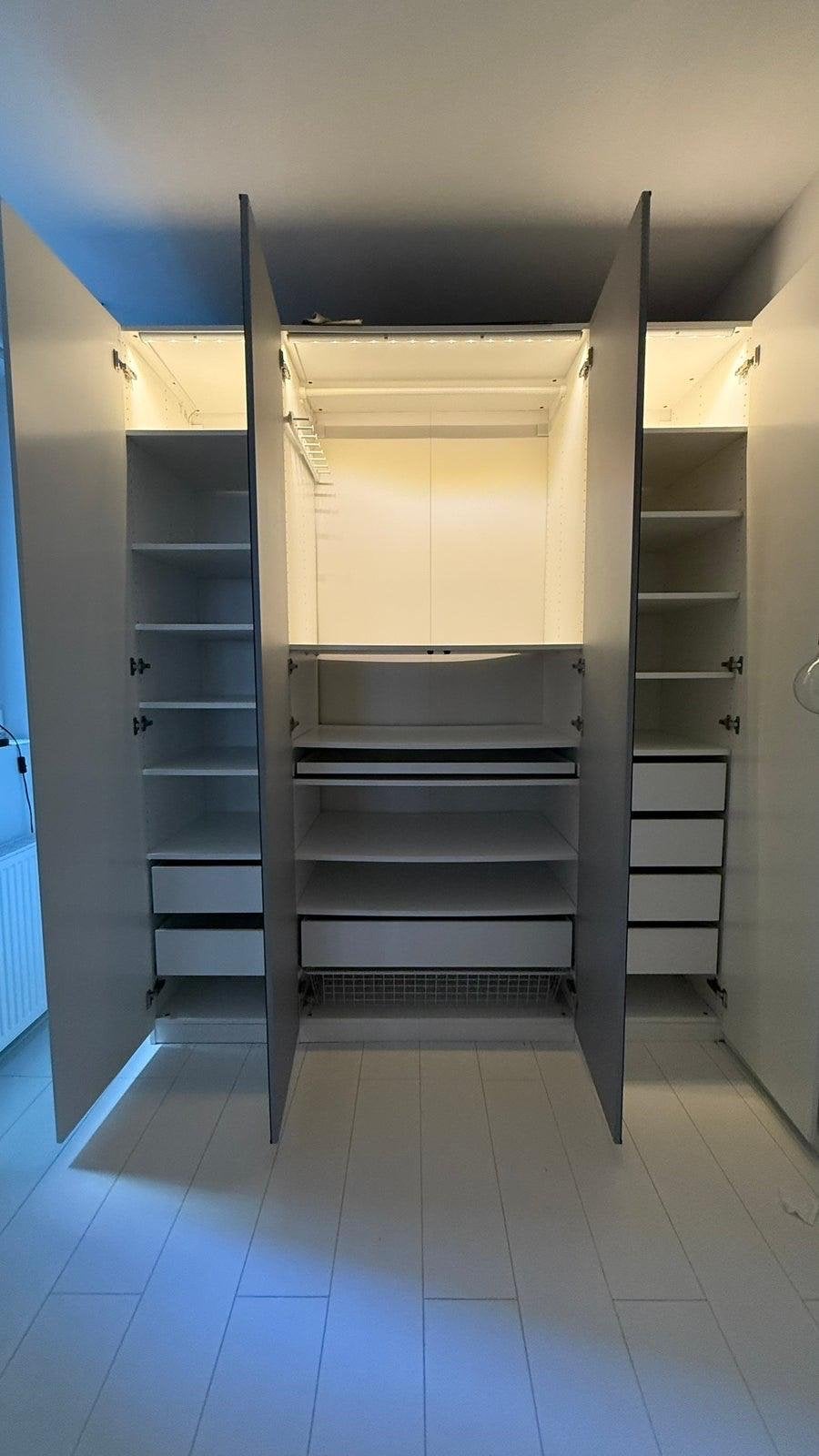 IKEA PAX Kast - 236x200x60 cm met softclose en verlichting, Ophalen, Gebruikt, 200 cm of meer, Met lade(s)