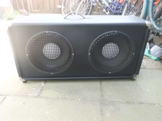 BASBOX Mono en Stereo 2x 12 inch, Ophalen of Verzenden, Gebruikt, Apparatuur