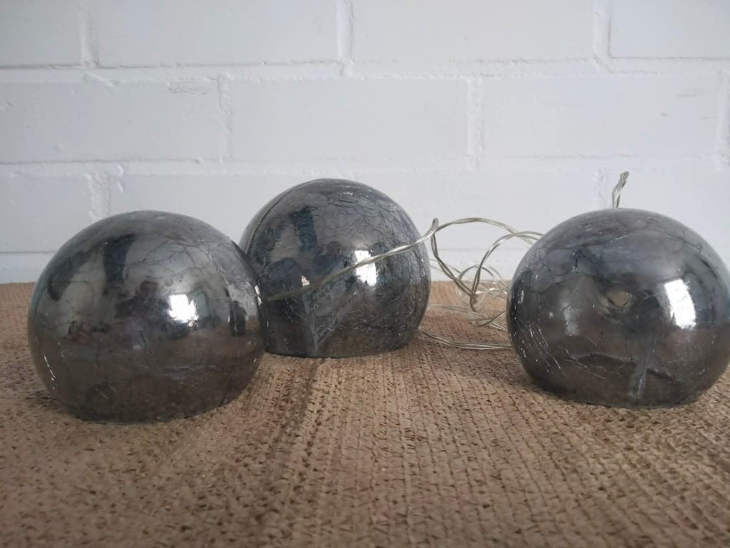 Bollen met lampjes, Ophalen