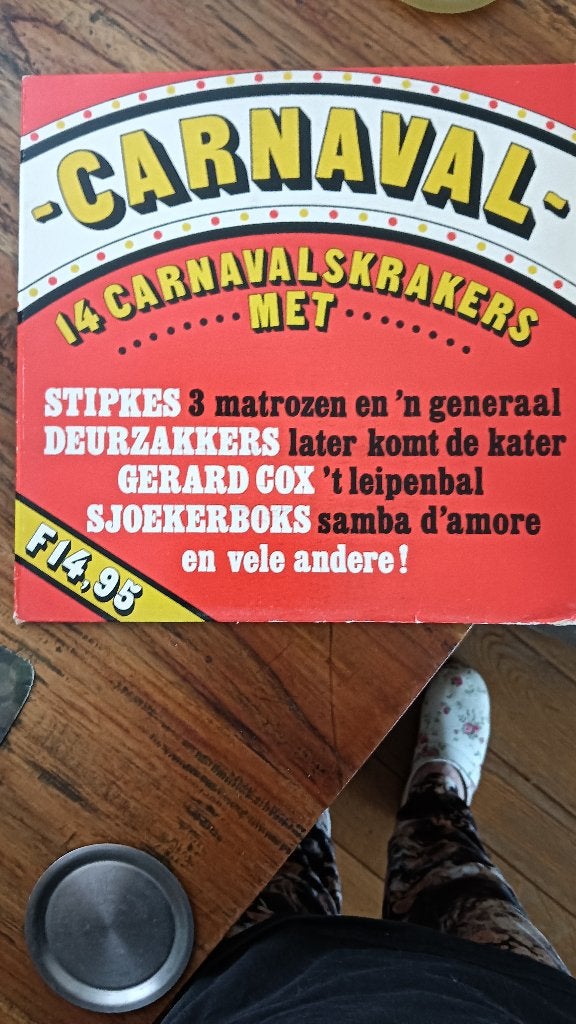lp 14 Carnavals krakers, Ophalen, Gebruikt, Levenslied of Smartlap, 12 inch
