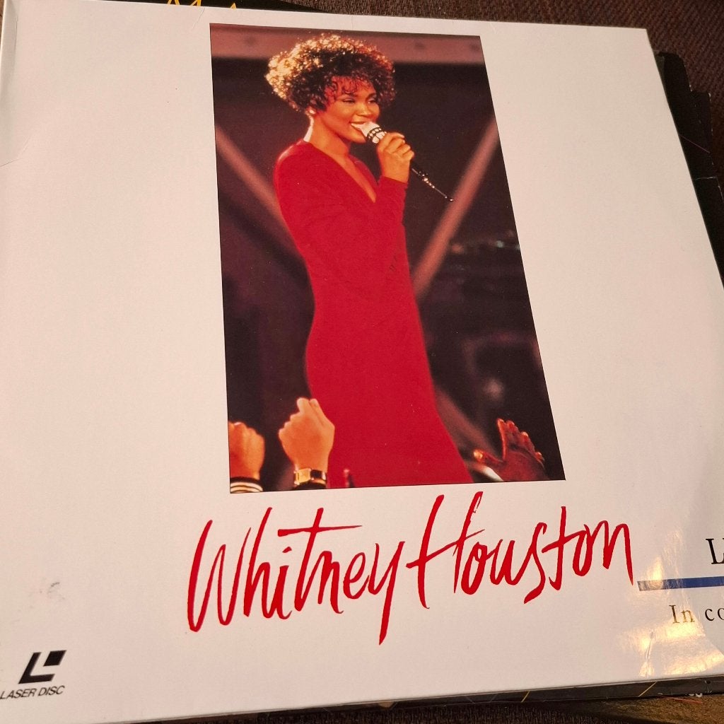 laserdisc whitney houston live, Ophalen of Verzenden, Zo goed als nieuw, Film, Overige typen
