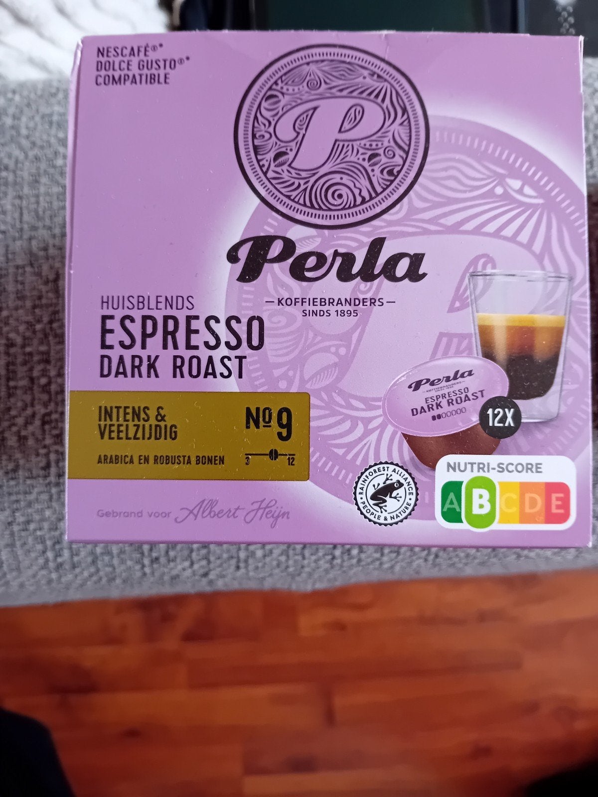 Perla espresso, Ophalen of Verzenden