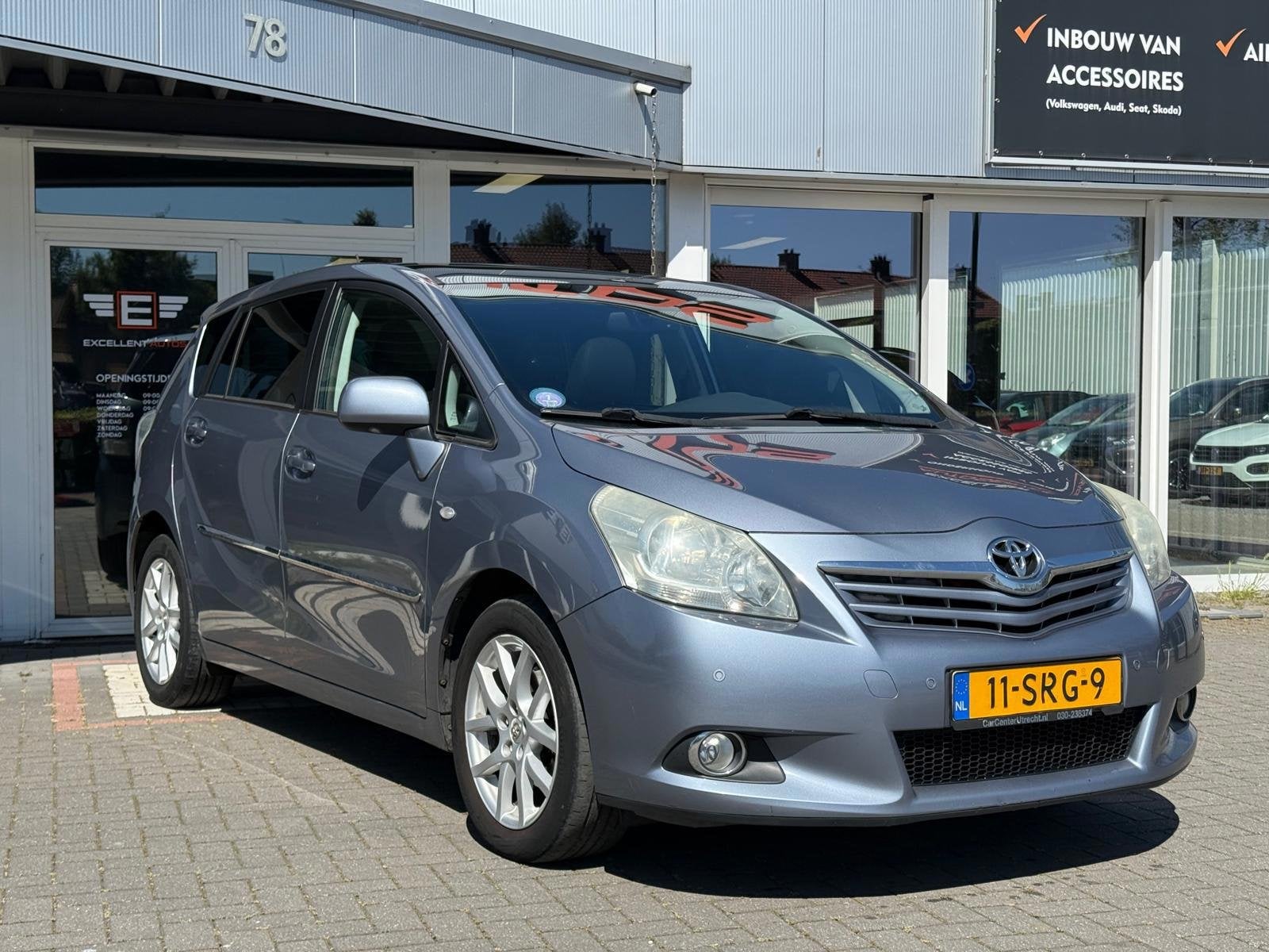 Toyota Verso 1.8 VVT-i Dynamic Business Automaat, Auto's, Toyota, 450 kg, Gebruikt, 4 cilinders, Blauw