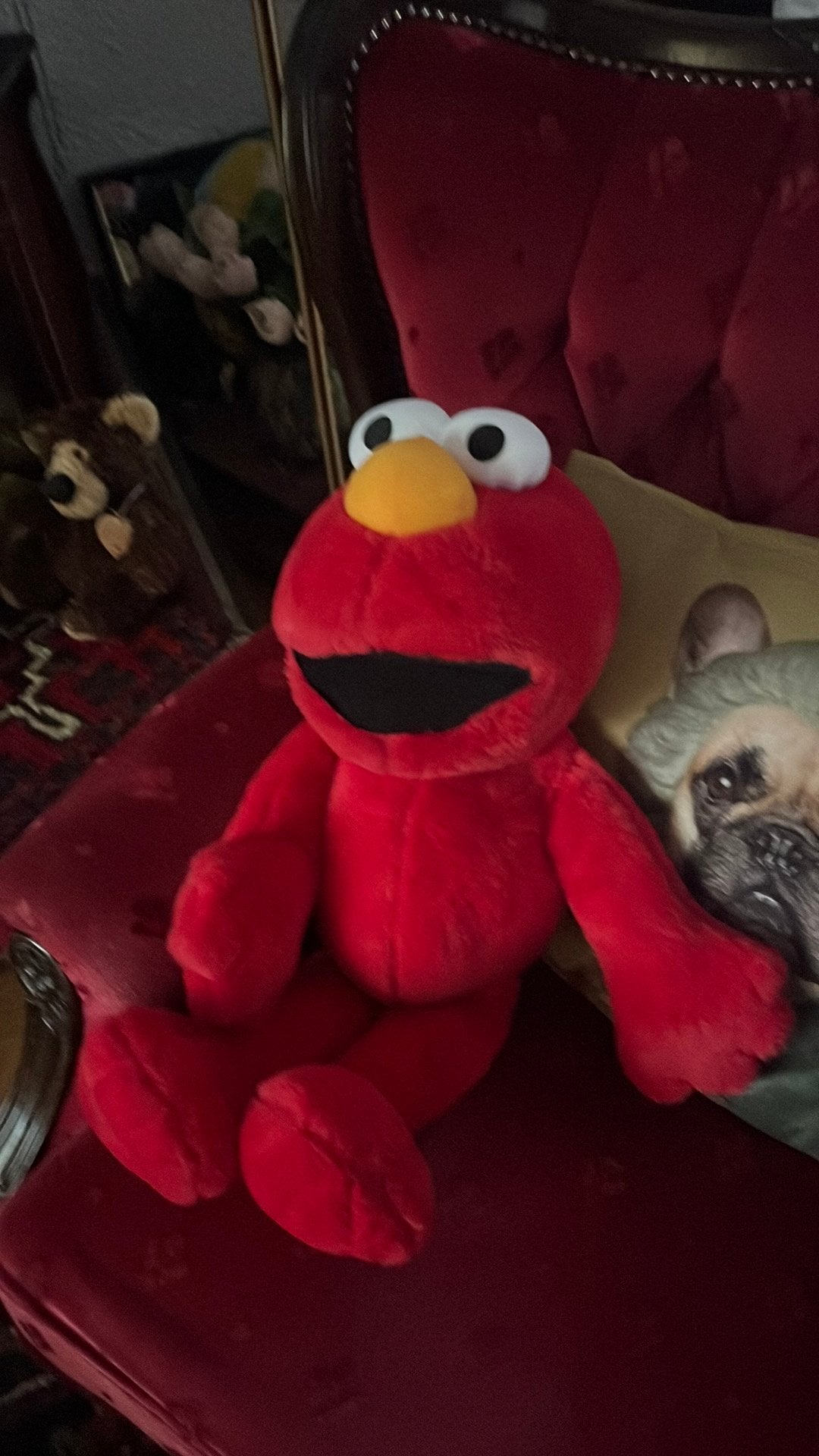 Elmo groot, Ophalen of Verzenden, Zo goed als nieuw, Reclamebord