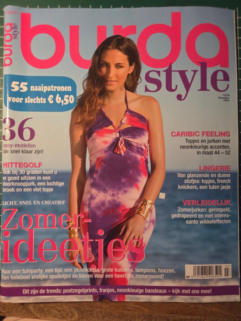 Burda Style 7/2013 - Compleet en Ongebruikt, Ophalen of Verzenden, Nieuw, Burda