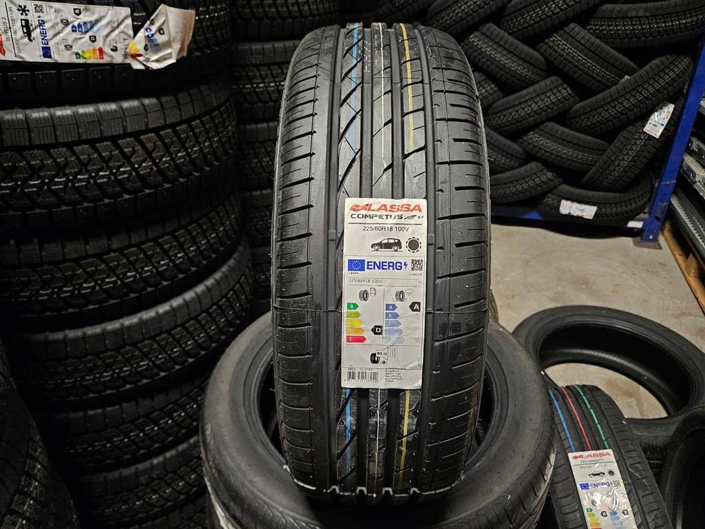 4x Nieuwe zomerbanden 225 60 18 / 235 60 18 Lassa Competus, Auto-onderdelen, Banden en Velgen, Ophalen, 18 inch, Nieuw, Band(en)